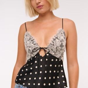 NWT Abercrombie & Fitch Bella Tie-Front Cami